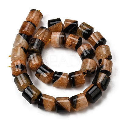 Natural Agate Beads Strands G-F820-P01-01E-1