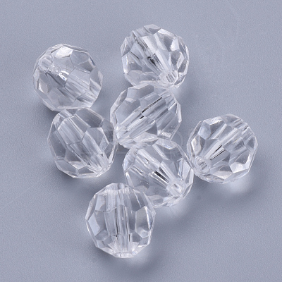 Transparent Acrylic Beads TACR-Q257-16mm-V01-1