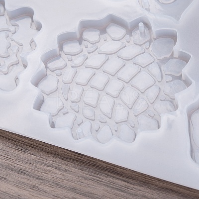 DIY Silicone Flower Pendant Molds X1-AJEW-M228-01-1