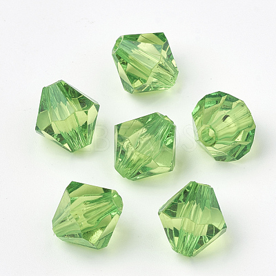 Transparent Acrylic Beads TACR-S146-10mm-13-1