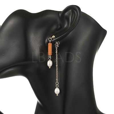 304 Stainless Steel Stud Earrings EJEW-JE07386-02-1
