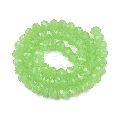 Glass Beads Strands EGLA-A044-J8mm-D08-1