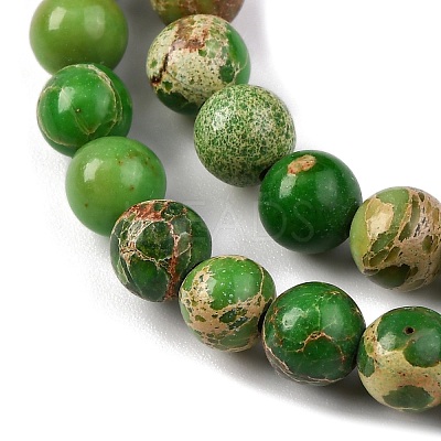Dyed Natural Regalite/Imperial Jasper/Sea Sediment Jasper Beads Strands G-B124-C02-02-1