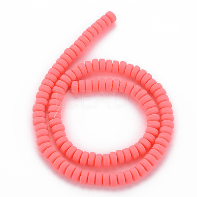 Handmade Polymer Clay Beads Strands CLAY-N008-17-1