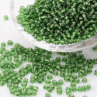 (Repacking Service Available) 8/0  Glass Seed Beads SEED-C014-3mm-27B-1