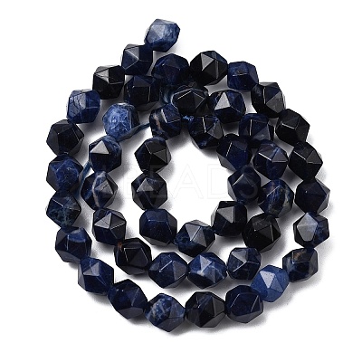 Natural Sodalitee Beads Strands G-Z119-A35-02-1