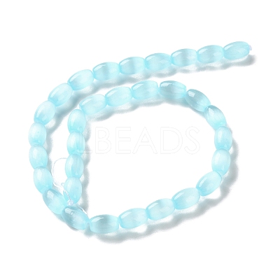Macaron Color Natural Selenite Beads Strands X1-G-B102-A01-06-1