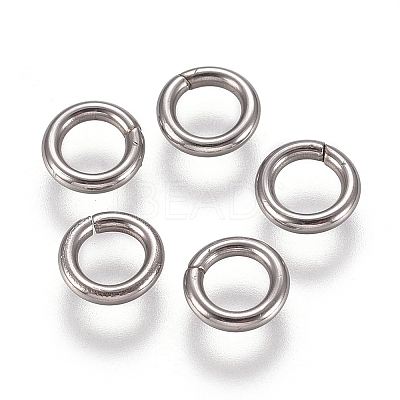 Tarnish Resistant 304 Stainless Steel Soldered Closed Jump Rings STAS-M274-024A-1
