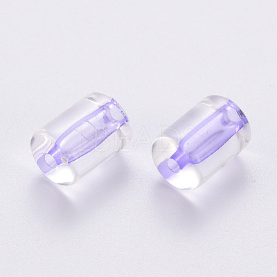 Transparent Acrylic Beads TACR-S154-17A-47-1