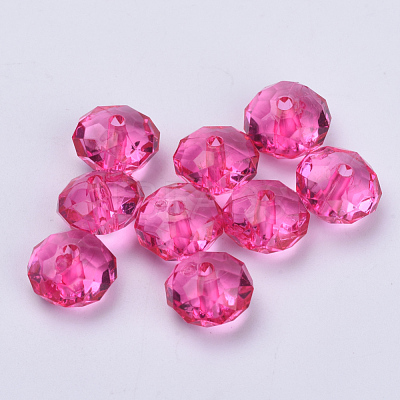 Transparent Acrylic Beads TACR-Q258-12mm-V08-1