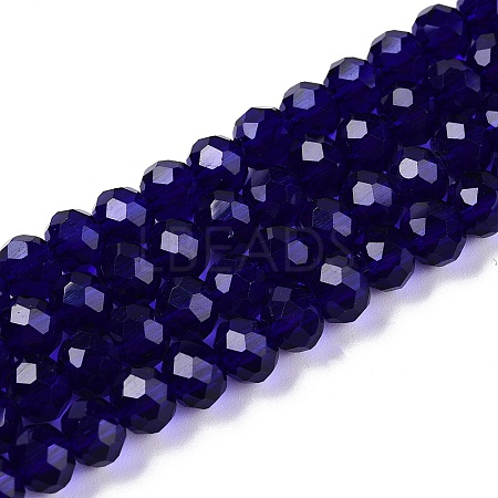 Glass Beads Strands EGLA-A044-T6mm-D06-1