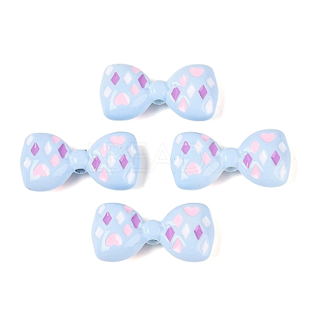 Opaque Acrylic Beads OACR-N162-13E-1