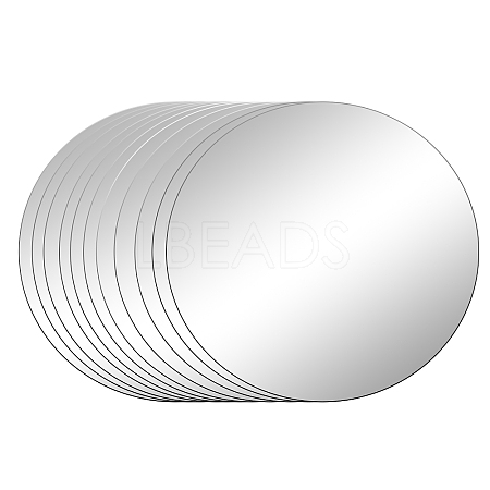 Self Adhesive Acrylic Mirror Wall Sticker MRMJ-WH0070-68-1