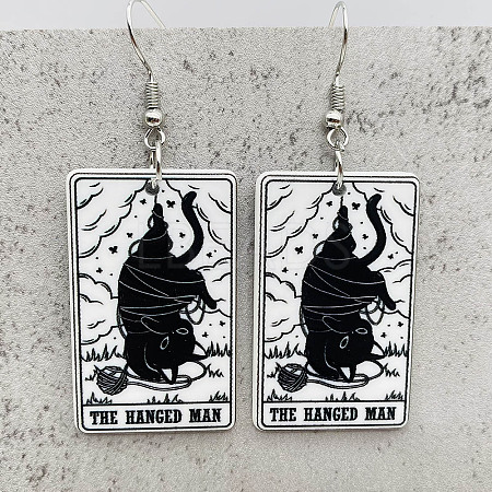Cartoon Theme Acrylic Dangle Earrings FS-WG40F70-13-1