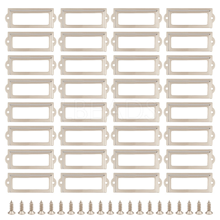 40Pcs Iron Label Frame FIND-MA0001-20P-1