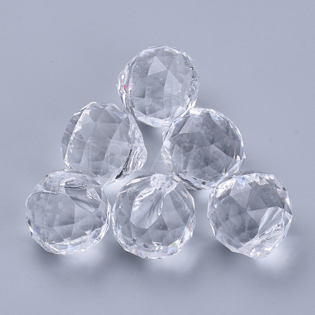 Transparent Acrylic Pendants TACR-Q261-C-V01-1