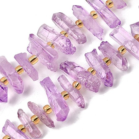 Natural Quartz Crystal Beads Strands G-F800-C20-1