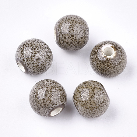 Handmade Porcelain Beads PORC-Q262-01F-1