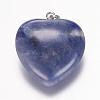 Natural Sodalite Gemstone Pendants G-E338-10K-1