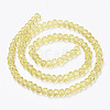 Glass Beads Strands EGLA-A034-T1mm-D03-2