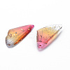 Transparent Resin Pendants RESI-Q216-001F-2