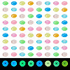 500Pcs Luminous PS Plastic Beads FIND-TA00009-13C-2