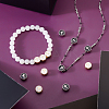 12Pcs 2 Colors Brass European Beads KK-GA0002-24-4