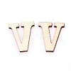 Chinese Cherry Wood Letter A~Z DIY-WH0204-31-2