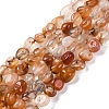 Natural Red Agate Beads Strands LS-G-G146-A25-01-2