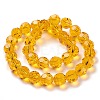 Imitation Austrian Crystal Bead Strands G-M181-12mm-08A-2