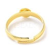 Rack Plating Adjustable Brass Ring Findings X-KK-F090-08G-01-3
