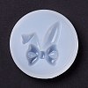 Bowknot with Ear DIY Food Grade Silicone Molds DIY-C035-08-1
