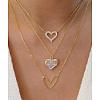 Alloy Pendant Layered Chain Necklaces for Women WGC39CD-05-1