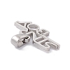 304 Stainless Steel Charms STAS-G284-07P-3