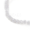 Imitation Jade Faceted Glass Beads Stretch Bracelets BJEW-JB05839-4