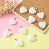 Imitation Jade Glass Pendants GLAA-YW0003-01B-2