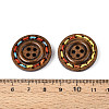 Round 4-holeButtons with Colorful Thread Wrapped X-NNA0Z51-3