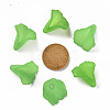 Transparent Acrylic Bead Caps X-PL551-C07-5