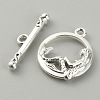 Tibetan Style Alloy Toggle Clasps X-FIND-CJC0017-21B-AS-2