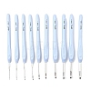 10Pcs 10 Styles Aluminum Crochet Hooks AJEW-C041-05-1