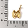 Brass Micro Pave Cubic Zirconia Pendants KK-K345-13M-G-3