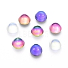 Transparent K9 Glass Cabochons GGLA-L029-03B-M01-1