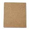 Cardboard Necklace Earring Set Display Cards CDIS-A002-C-02B-2
