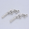 Tibetan Style Alloy Pendants TIBE-R316-118AS-RS-2