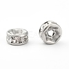316 Surgical Stainless Steel Rhinestone Spacer Beads X-STAS-L285-001P-02-2