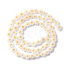 Handmade Millefiori Glass Bead Strands X-LAMP-J035-6mm-44-2