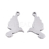 Non-Tarnish 201 Stainless Steel Pendants STAS-S081-028-2