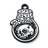 Halloween Theme Alloy Enamel Pendants X-FIND-Q102-01C-1