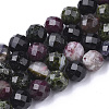 Natural Tourmaline Beads Strands X-G-S345-4mm-001-1