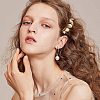 Iron Flat Alligator Hair Clip Findings IFIN-PH0023-65G-7